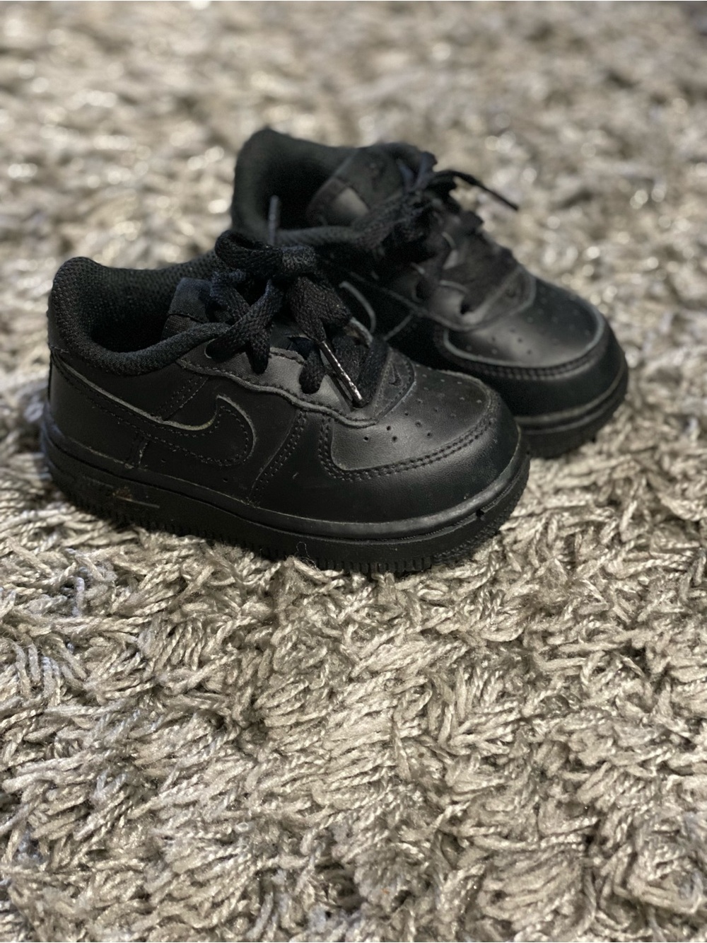 Nike Kids Black Low-Top Sneakers